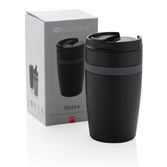 Promotional Sierra Leak Proof Vacuum Coffee Tumbler 280ml - Image 3