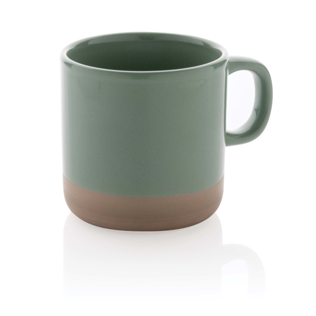 Promotional Glazed Ceramic Mug 360ml - Image 3