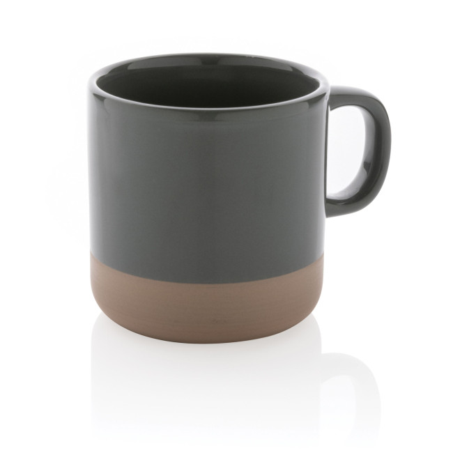 Promotional Glazed Ceramic Mug 360ml - Image 4