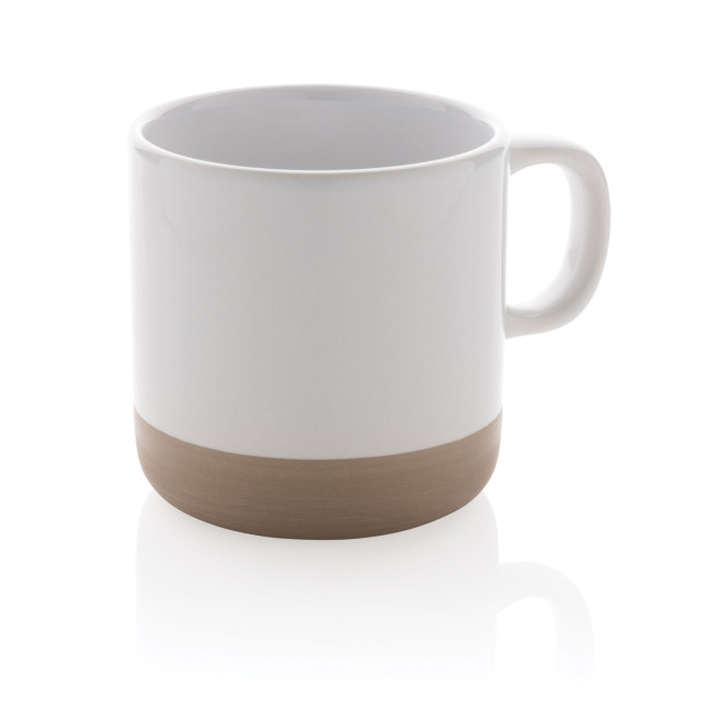 Promotional Glazed Ceramic Mug 360ml - Image 5