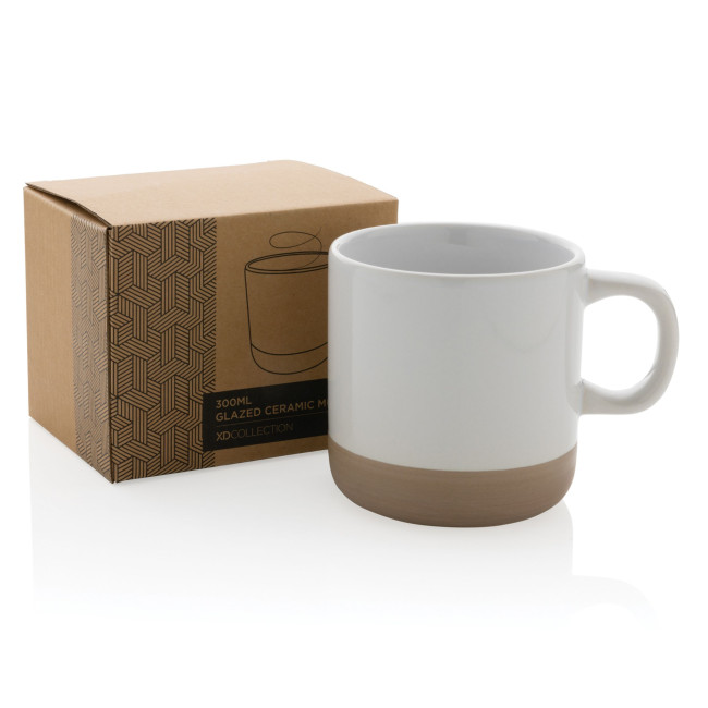 Promotional Glazed Ceramic Mug 360ml - Image 7