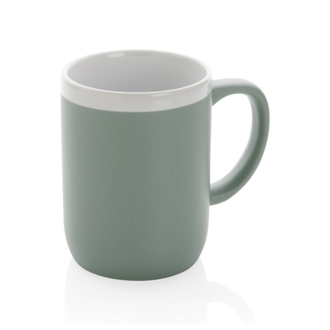 Promotional Ceramic Mug With White Rim 300ml - Image 5