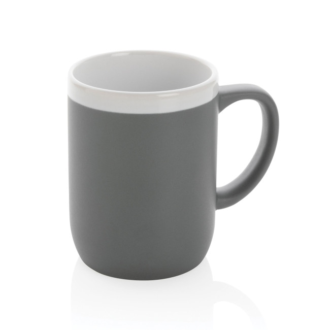 Promotional Ceramic Mug With White Rim 300ml - Image 6