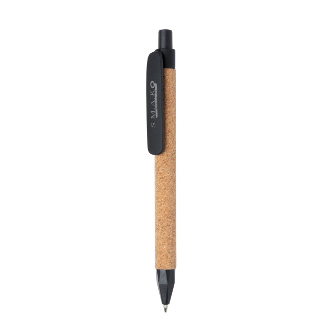 Promotional Write Wheatstraw And Cork Pen - Image 2