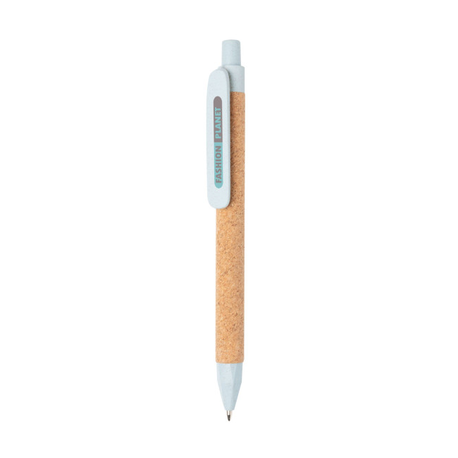 Promotional Write Wheatstraw And Cork Pen - Image 3