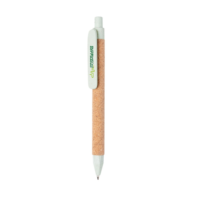 Promotional Write Wheatstraw And Cork Pen - Image 4