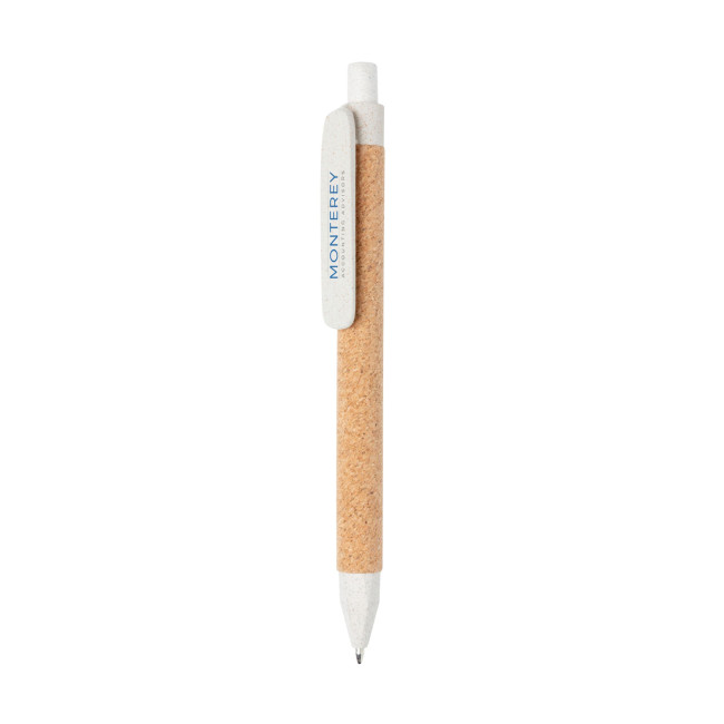 Promotional Write Wheatstraw And Cork Pen - Image 5