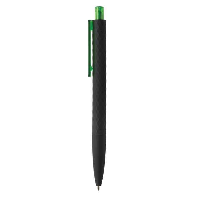 Promotional X3 Black Smooth Touch Pen - Image 3