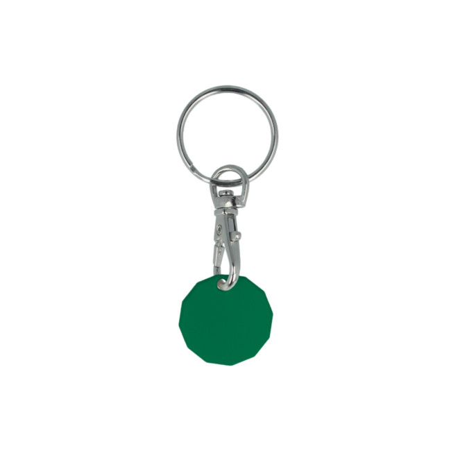 Promotional Trolley Coin Keyring - Image 6