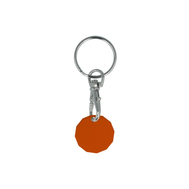 Promotional Trolley Coin Keyring - Image 7