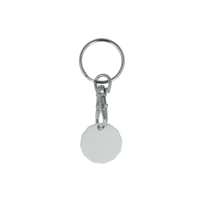 Promotional Trolley Coin Keyring - Image 10