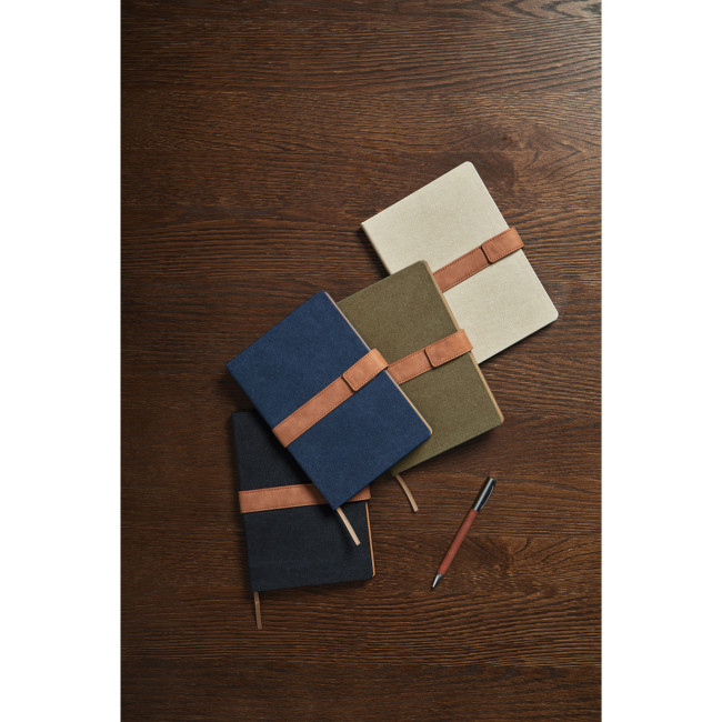 Promotional Bosler RCS Recycled Canvas Notebook - Image 7