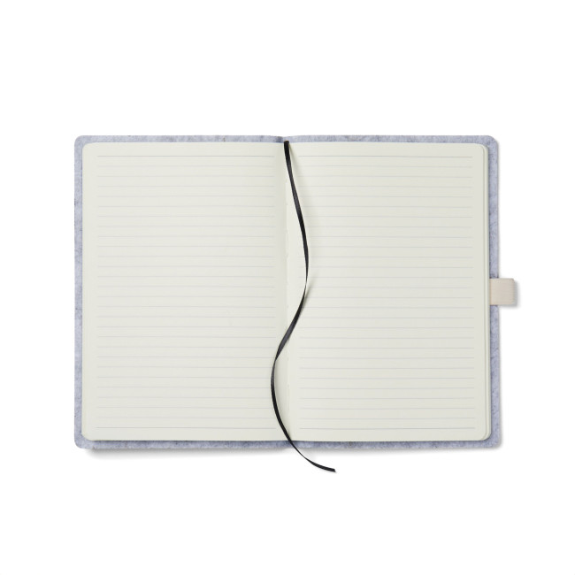 Promotional Albon GRS Recycled Felt Notebook - Image 2