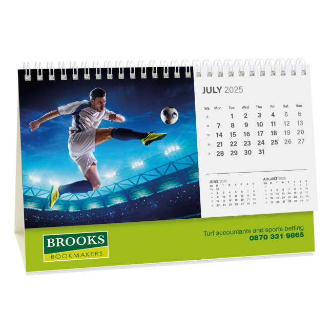 Promotional Smart-Calendar Panorama Easel With Envelope