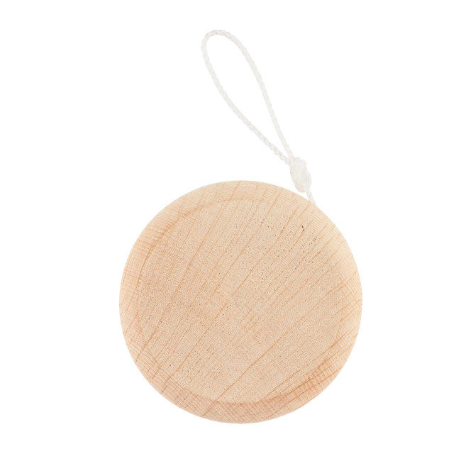 Promotional Green & Good Wooden Yoyo - Sustainable Wood - Image 1