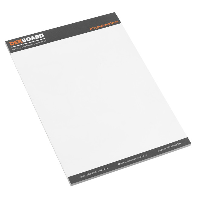 Promotional Green & Good A4 Conference Pad - Recycled