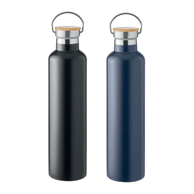 Promotional Double Wall Stainless Steel Flask 1L - Image 1