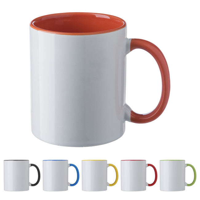 Promotional Ceramic Sublimation Mug 300ml - Image 1