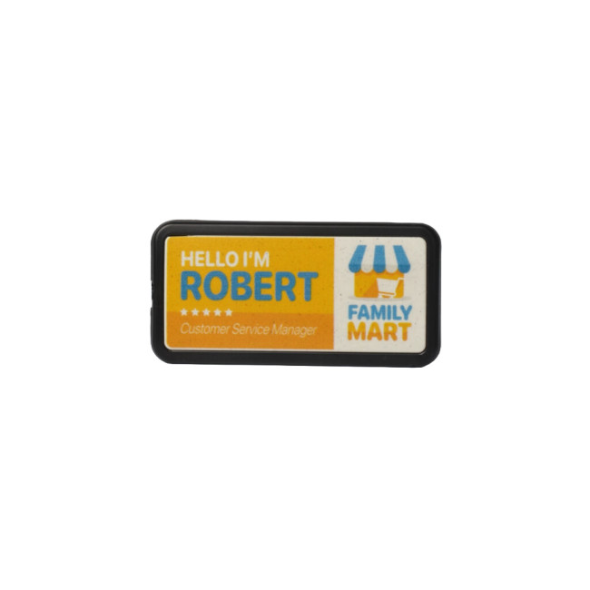 Promotional Always Recycled Select Name Badge - Rectangle