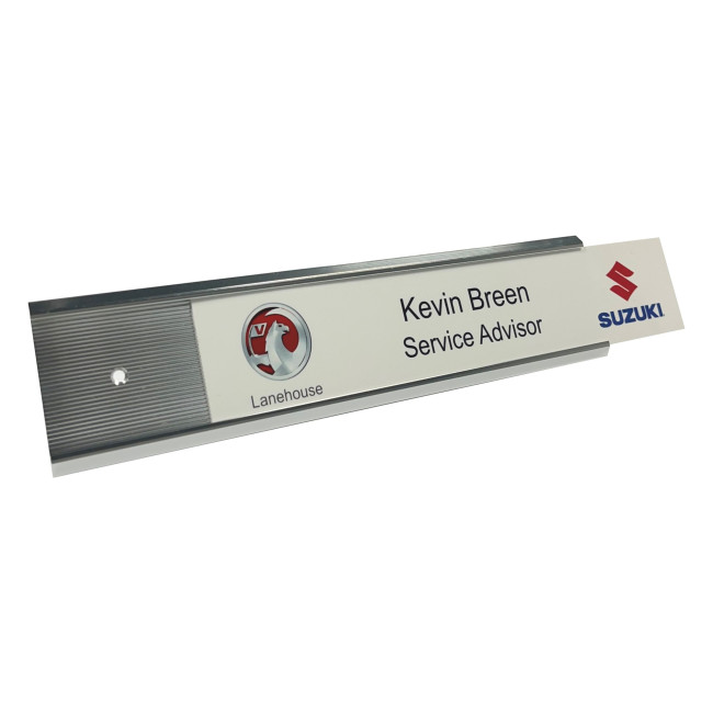 Promotional Insert Door Nameplate Replacement Insert