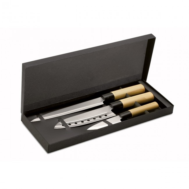 Promotional Japanese Style Knife Set - Image 5