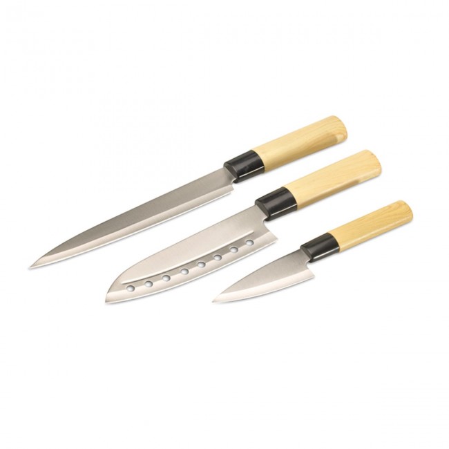 Promotional Japanese Style Knife Set - Image 2