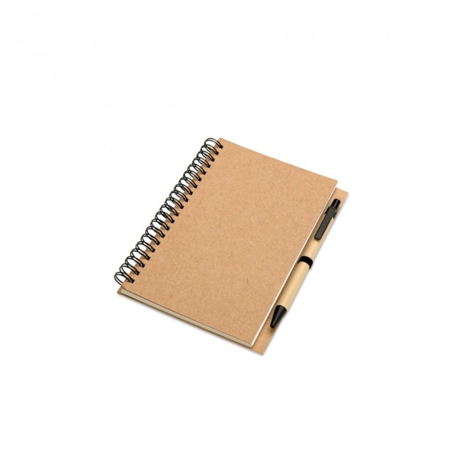 Promotional Recycled Paper Notebook & Ballpen - Image 2