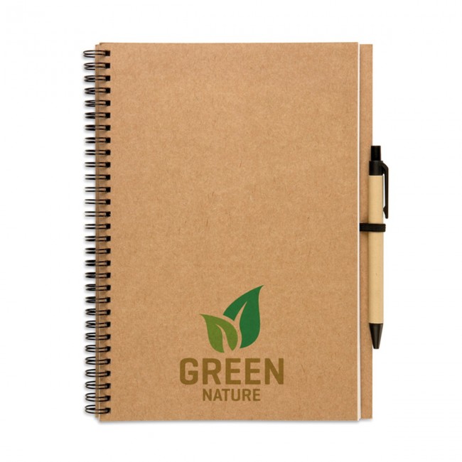 Promotional Recycled Notebook & Ballpen - Image 3