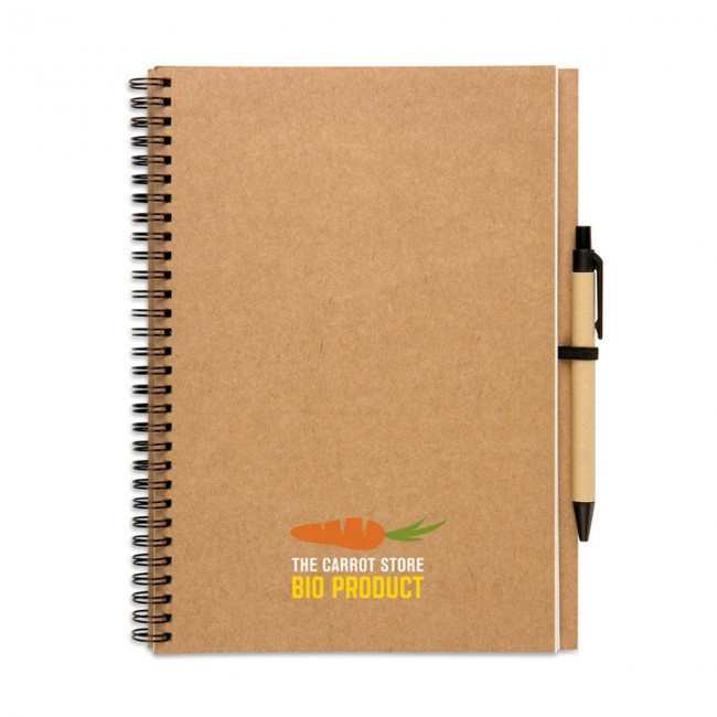 Promotional Recycled Notebook & Ballpen - Image 1