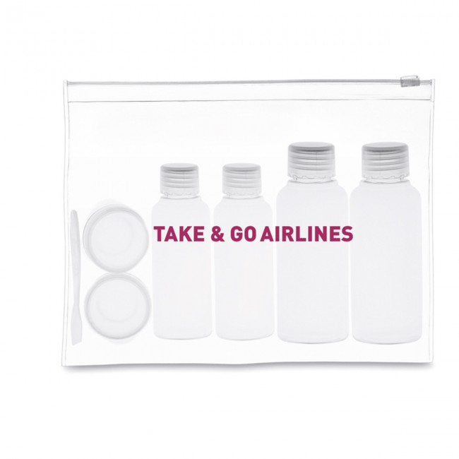 Promotional Travelling Pouch With Bottles - Image 6