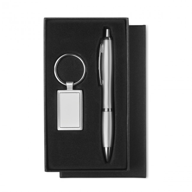 Promotional Ball pen and key ring set - Image 4