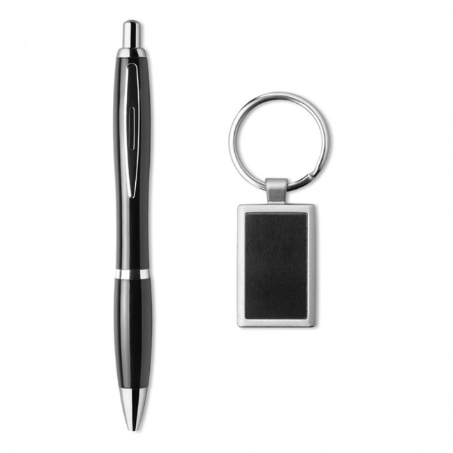 Promotional Ball pen and key ring set - Image 2