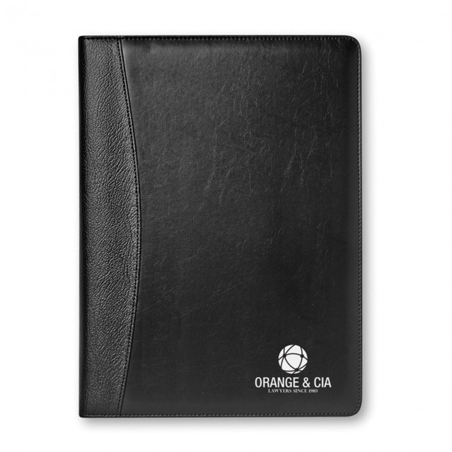 Promotional A4 Faux Leather Portfolio - Image 1