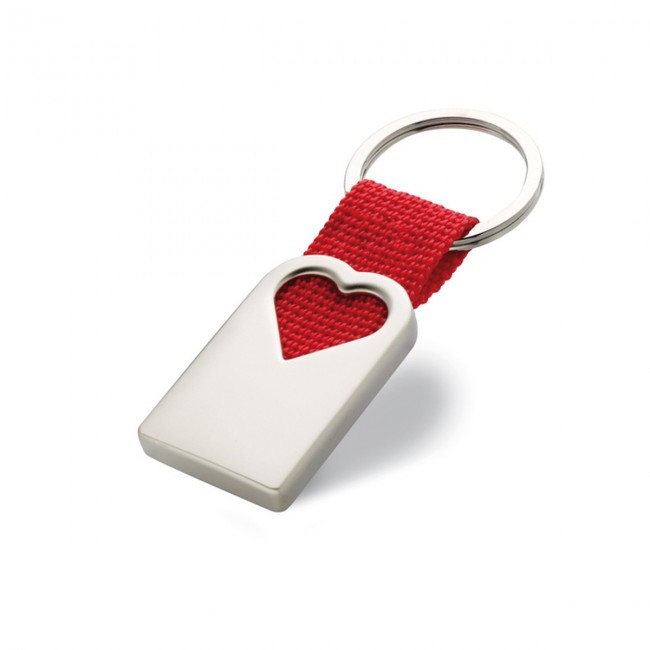 Promotional Heart Metal Keyring - Image 5