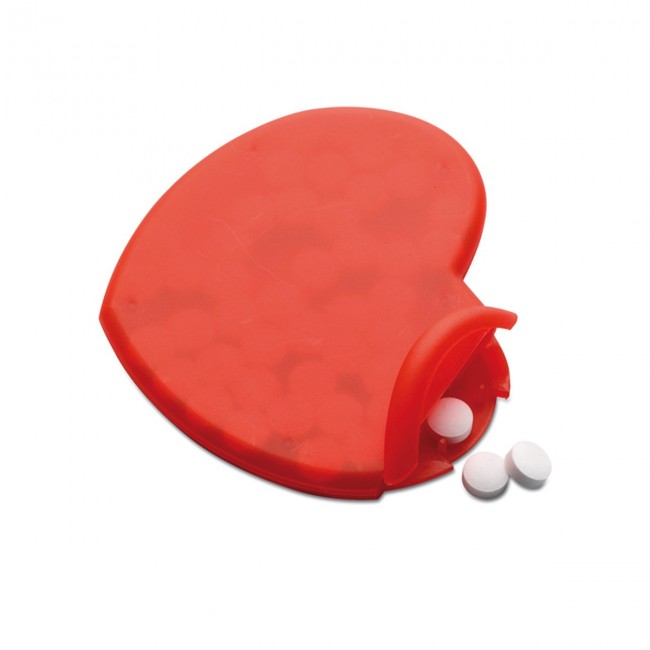 Promotional Heart Shape Peppermint Box - Image 1