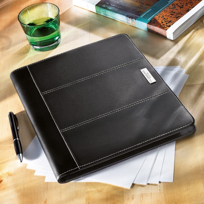 Promotional A4 bonded leather portfolio - Image 7