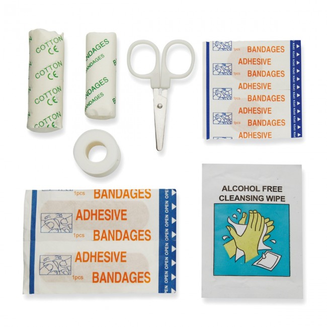 Promotional First aid kit w/ carabiner - Image 11