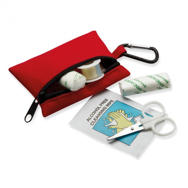 Promotional First aid kit w/ carabiner - Image 6