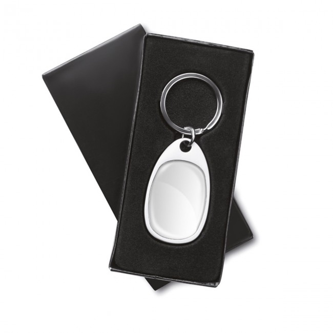 Promotional Metal key ring for doming - Image 4