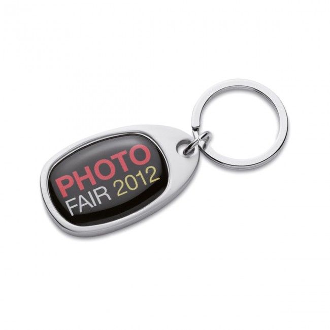 Promotional Metal key ring for doming - Image 1