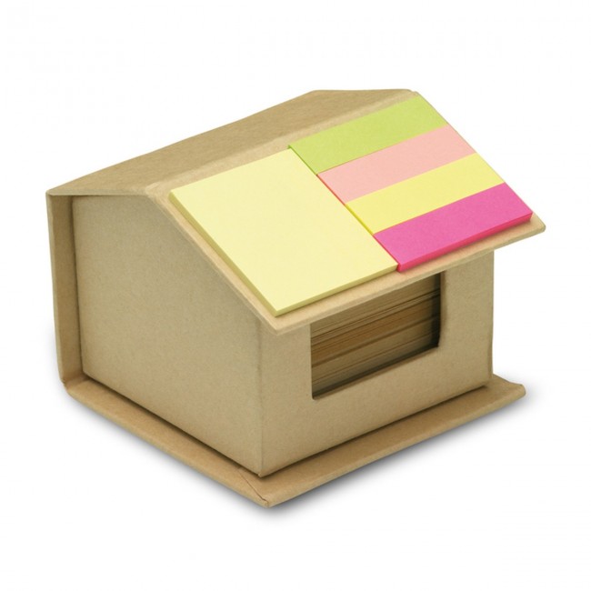 Promotional Recycled Memo/Sticky Notes Dispenser - Image 3