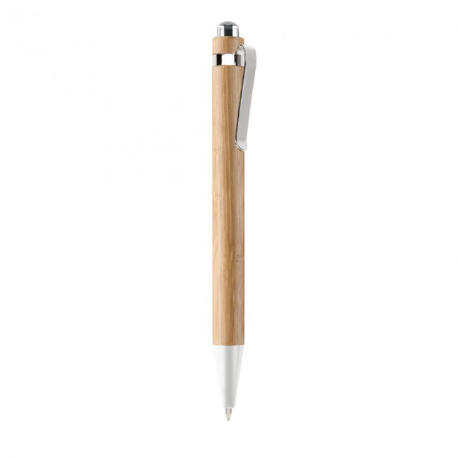 Promotional Bamboo Automatic Ballpen - Image 6