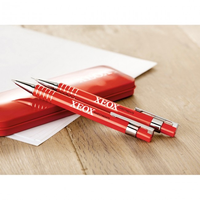 Promotional Ballpen Set In Metal Box - Image 9