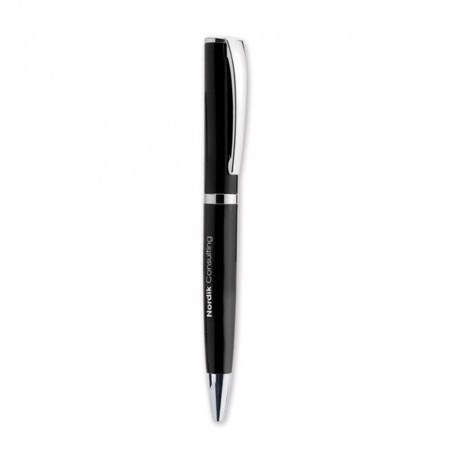 Promotional Metal ball pen in round box - Image 4