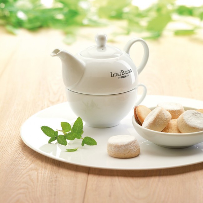 Promotional Teapot And cup Set 400ml - Image 9