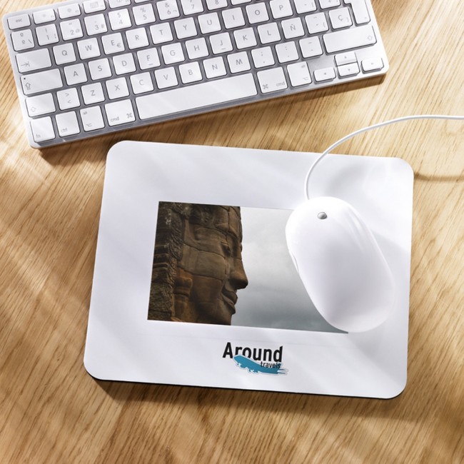 Promotional Mouse pad with picture insert - Image 2