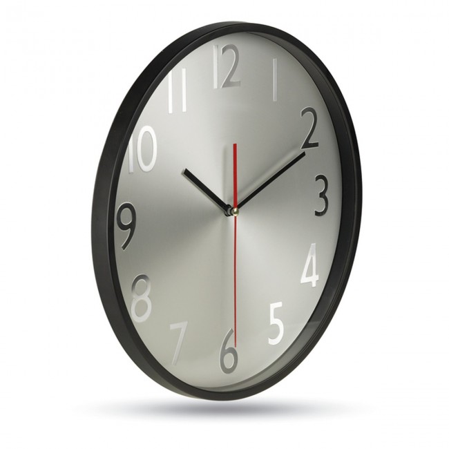 Promotional Wall Clock With Silver Background - Image 7