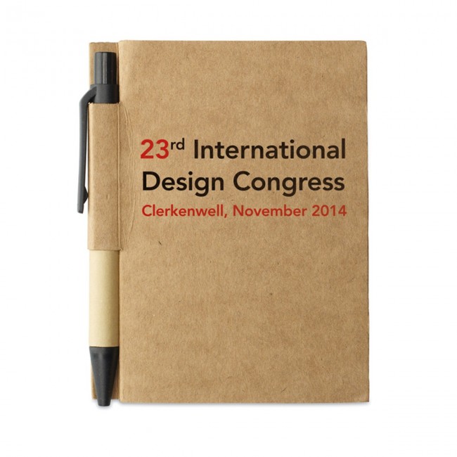 Promotional Recycled Notebook With Pen - Image 7