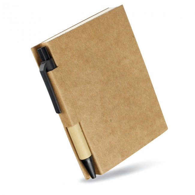 Promotional Recycled Notebook With Pen - Image 2