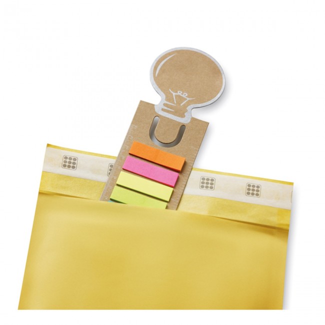 Promotional Bookmark With Sticky Memo Pad - Image 2